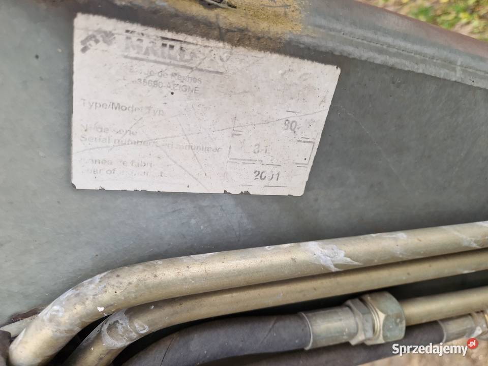 ładowacz czołowy TUR MAILLEUX MX80 MF Massey Ładowacze czołowe Zelów