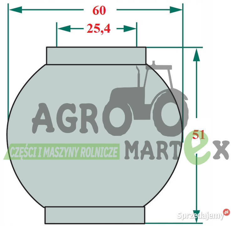 099044 KULA ŁĄCZNIKA GÓRNEGO kat32 25460x51 dolnośląskie sprzedam