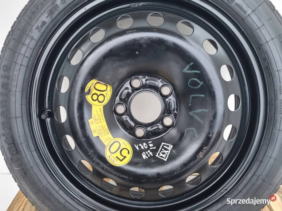 KOŁO DOJAZDOWE Volvo S80 II V70 III dojazdówka Chełm