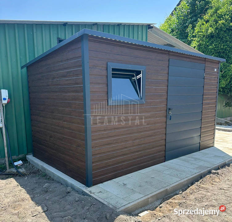 Schowek domek ogrodowy 3x2m drzwi okno dach Kalisz