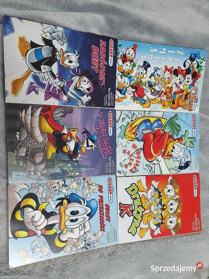 Gigant Poleca zestaw 10 tomów rocznik 2011 Komiksy Gdynia