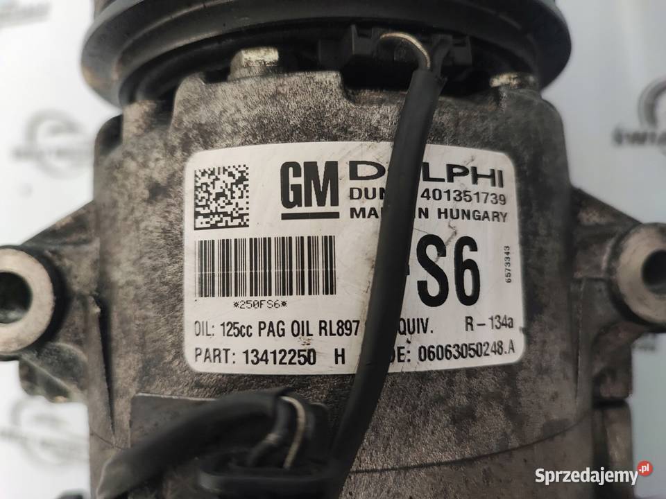 ASTRA MERIVA CORSA 14 TURBO A14NET 140 sprężarka Kielce sprzedam