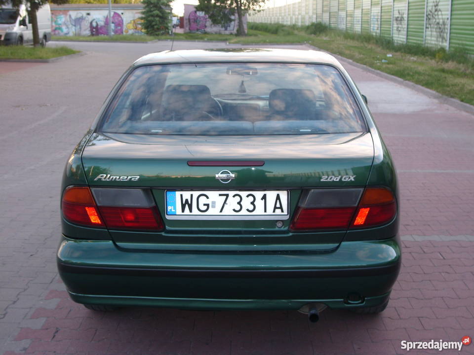 Nissan Almera 20 Diesel zadbany opłacony lubelskie Biała Podlaska sprzedam