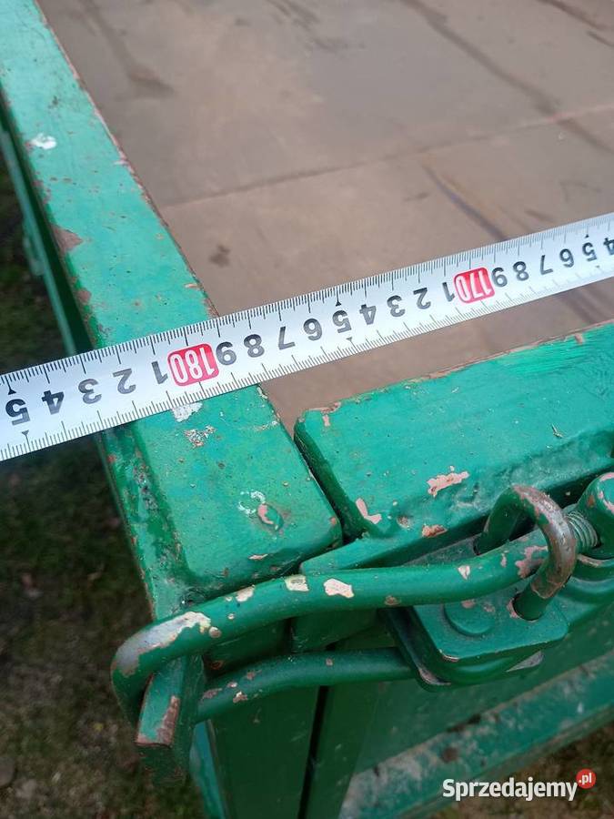 Przyczepa wywrotka jednoosiowa Szczerców