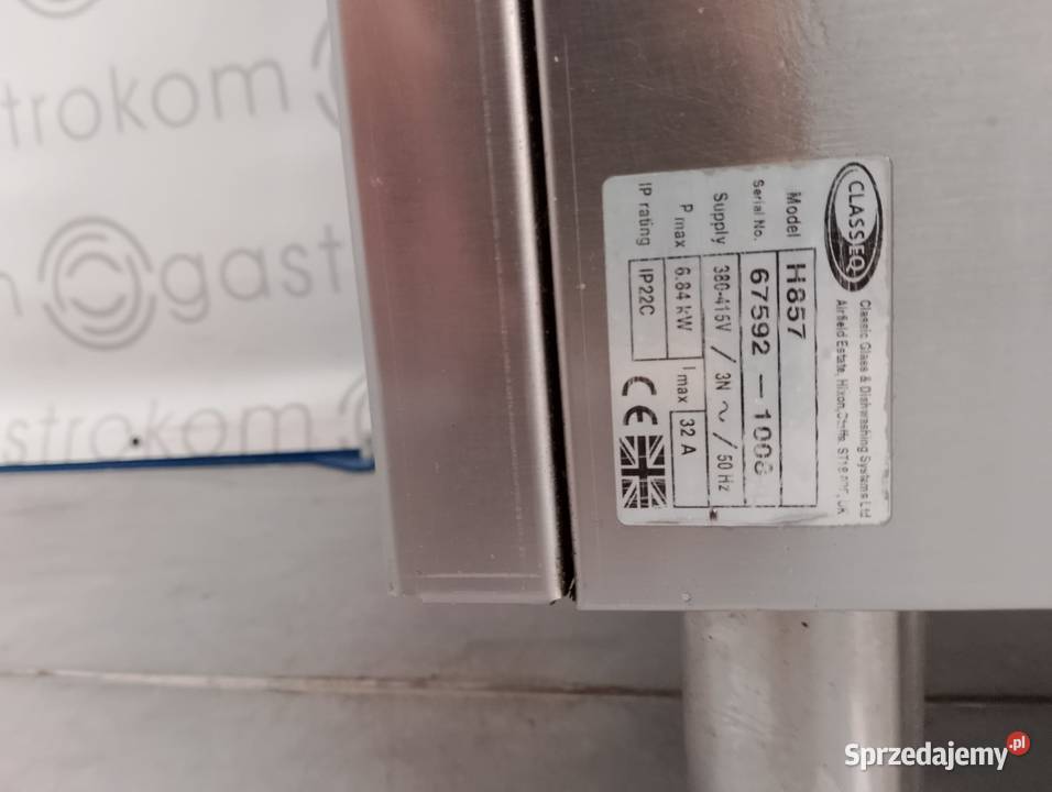 Zmywarka kapturowa Classeq H857