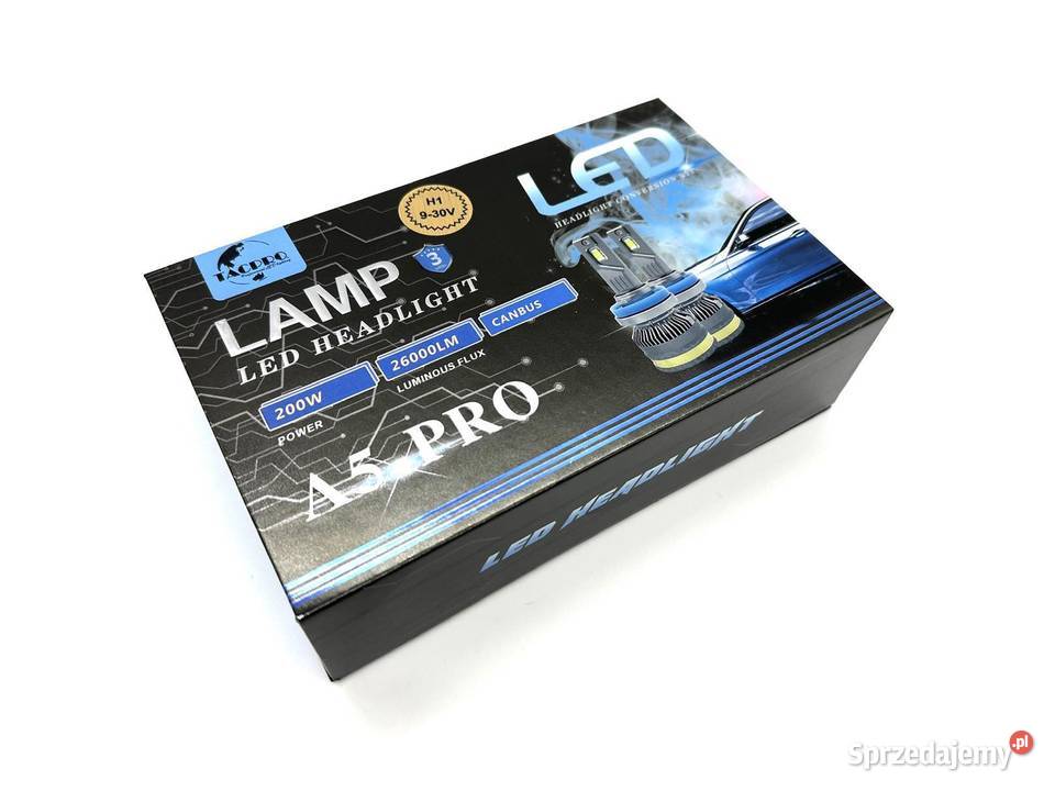 Żarówki LED H1 100W 930V komplet canbus Oświetlenie Części sprzedam