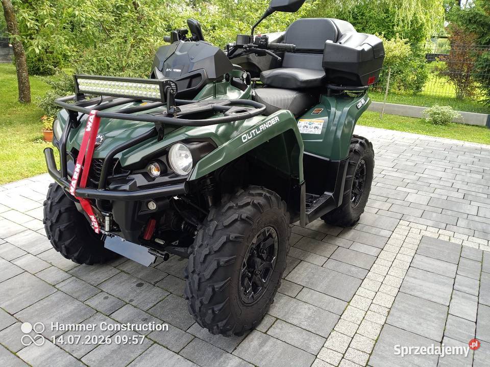 Can am Outlander 650 4x4 Idealny Stan 2022 sprzedam