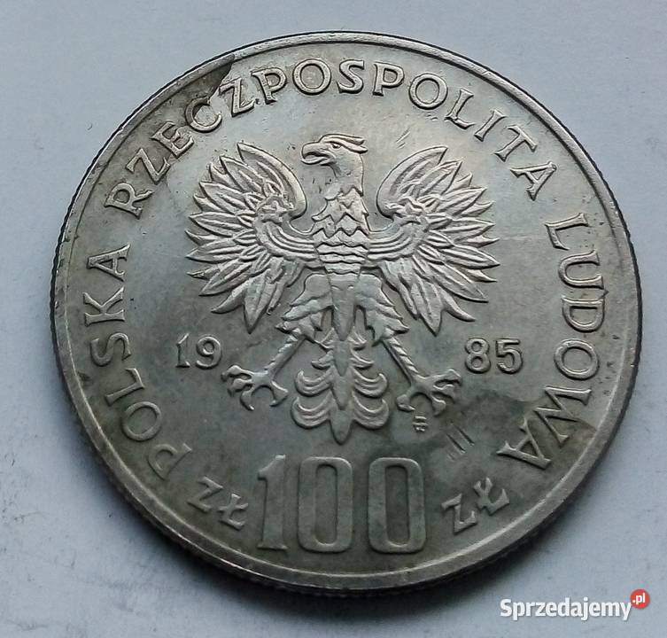 POLSKA100 CuNi1985 rPRZEMYSŁAW Legionowo