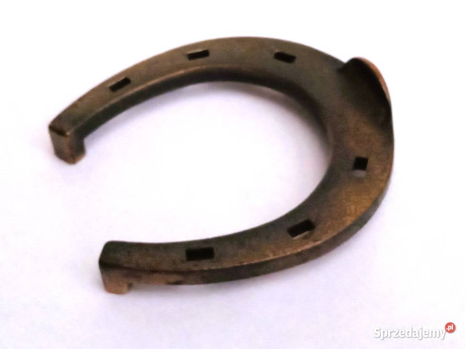 Miedziana podkowa na szczęście podkówka miedź Lublin