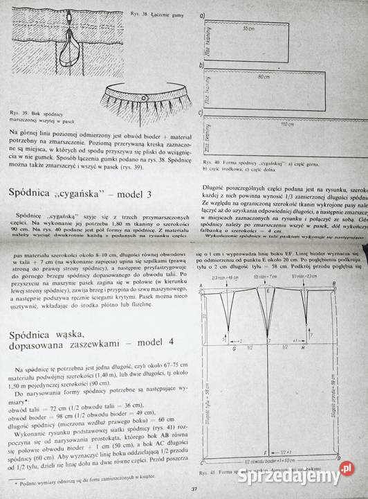 Nastolatka szyje sama Zofia Hanus Rok wydania 1986 Chełm sprzedam