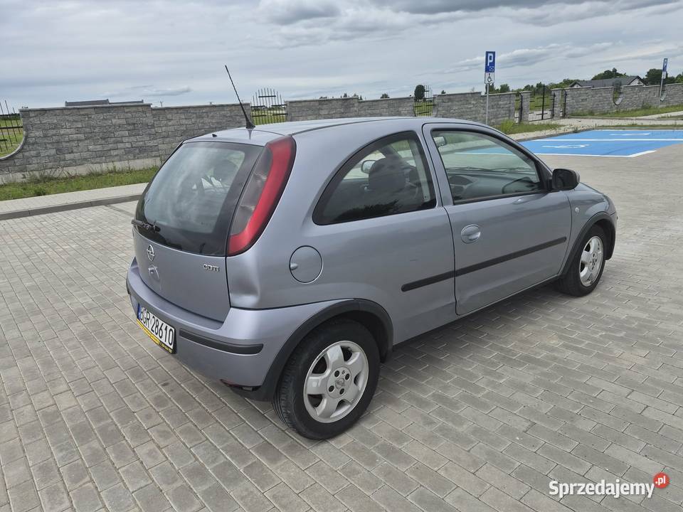 OPEL CORSA sprawna długie opłaty 2004r Corsa Grajewo