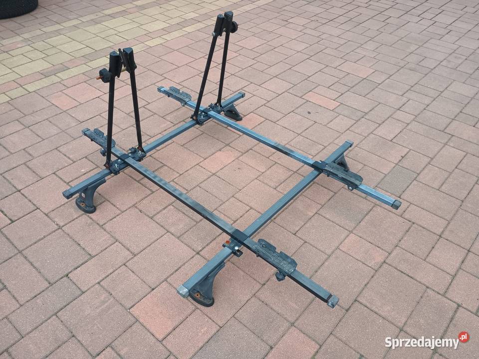 Bagażnik rowerowy na dach uchwyt na 2 rowery wielkopolskie sprzedam