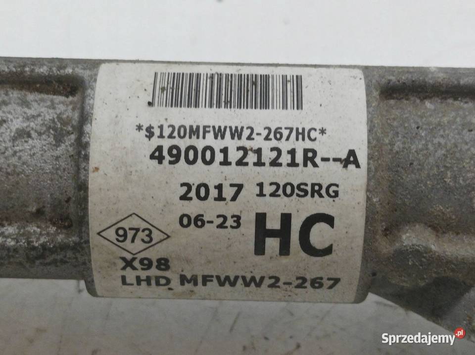 MAGLOWNICA PRZEKŁADNIA EUROPA 490012121R Renault