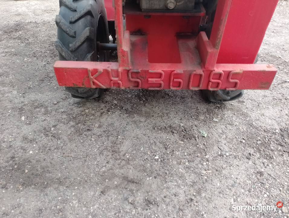 Glebogryzarka spalinowa samobieżna ciągnik Pabianice