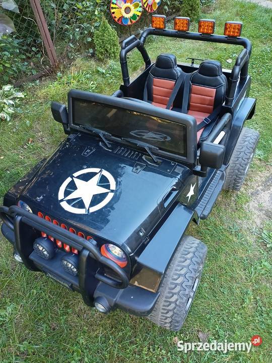 Jeep Monster 4x4 WXE1688 Czarny Full Power Białystok
