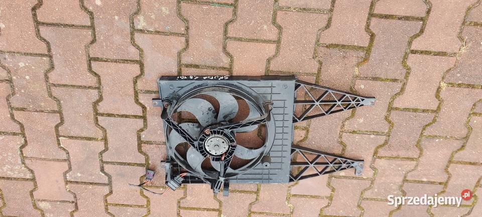 Wentylator chłodnicy Skoda Octavia 19 tdi osobowe Wentylatory chłodnicy Szczecin