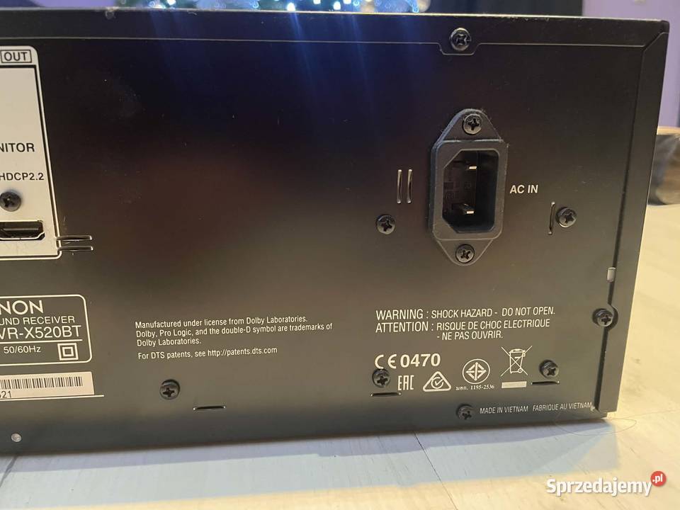 Amplituner Denona AVRX520BT Elektronika Siemianowice Śląskie sprzedam