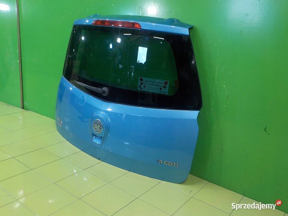 OPEL AGILA B II 13 CDTI 08r 5D klapa tyl