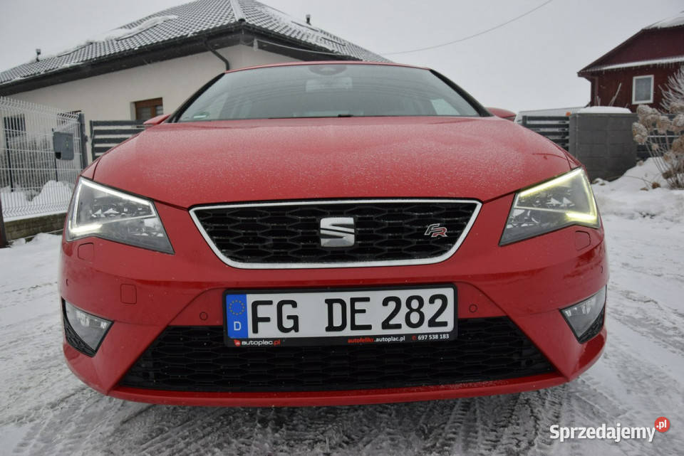 Seat Leon 14B FR Navi Led Pdc 2 KPL KÓŁ Tempomat VAT marża Majdan Sieniawski