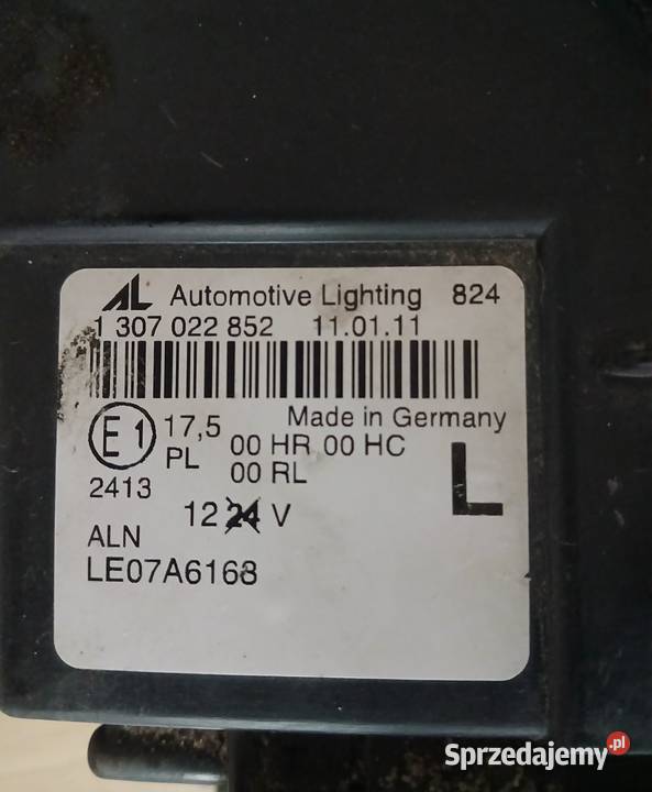 Lampa przednia lewa AUDI A4 B8 Sierpc