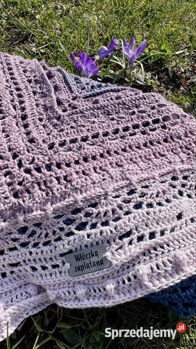 Bawełniana chusta ręcznie robiona Królowa Górna sprzedam