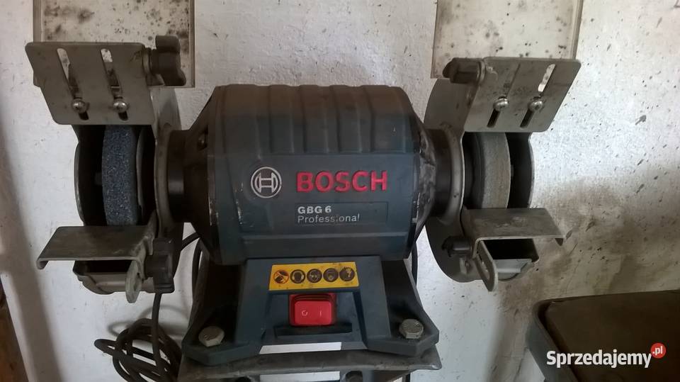 Szlifierka dwutarczowa stołowa bosch gbg 6 Albigowa sprzedam