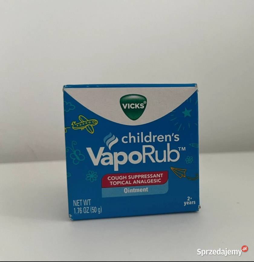 Vicks Childrens VapoRub 50g Oryginalna mas wielkopolskie