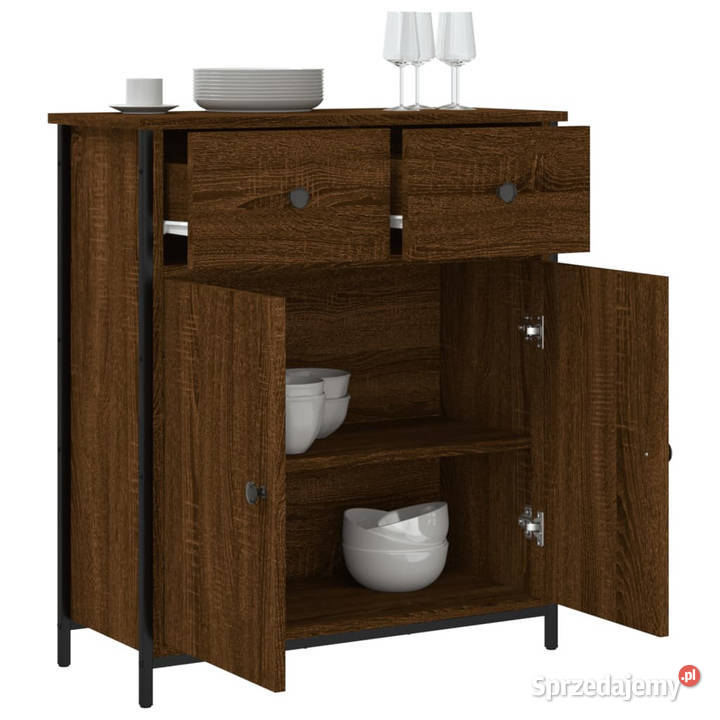 Szafka brązowy dąb 70x30x80 materiał Warszawa