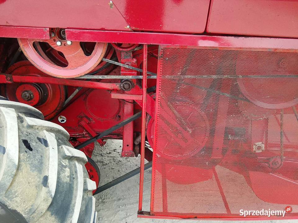 Kombajn zbożowy Massey Ferguson 487 w oryginale Skaryszew