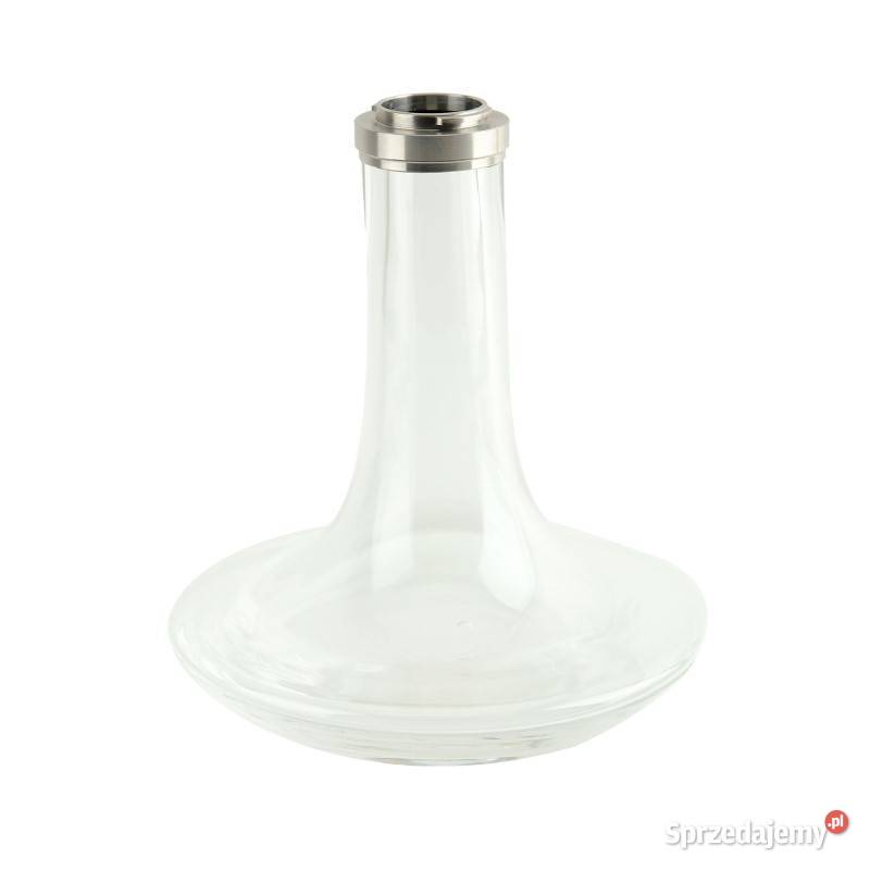 Oduman Cosmo Hookah Silver Body Clear Glass Łódź