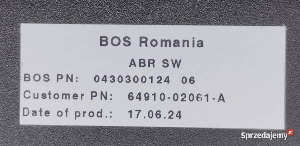 Toyota Corolla E21 Suzuki Swace roleta bagażnika Orzesze