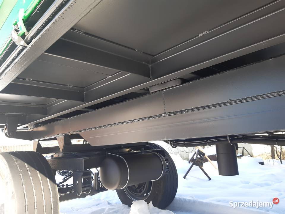 Przyczepa rolnicza 8T HL8011 Nowa odbudowie lubelskie Czemierniki