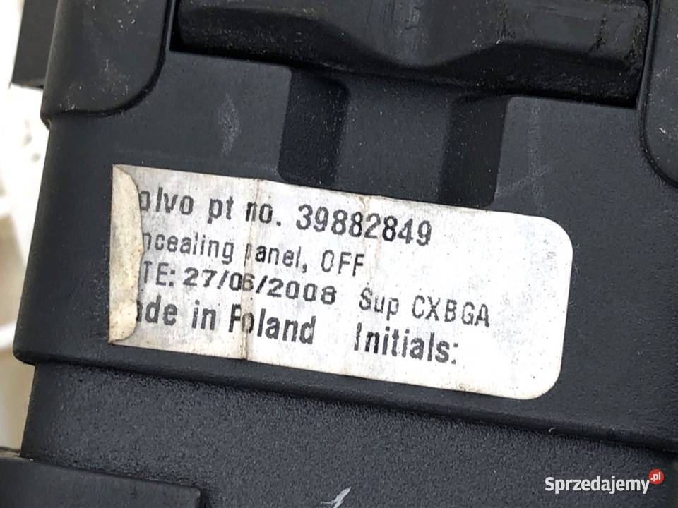 ROLETA BAGAŻNIKA VOLVO V70 III Kombi 0716