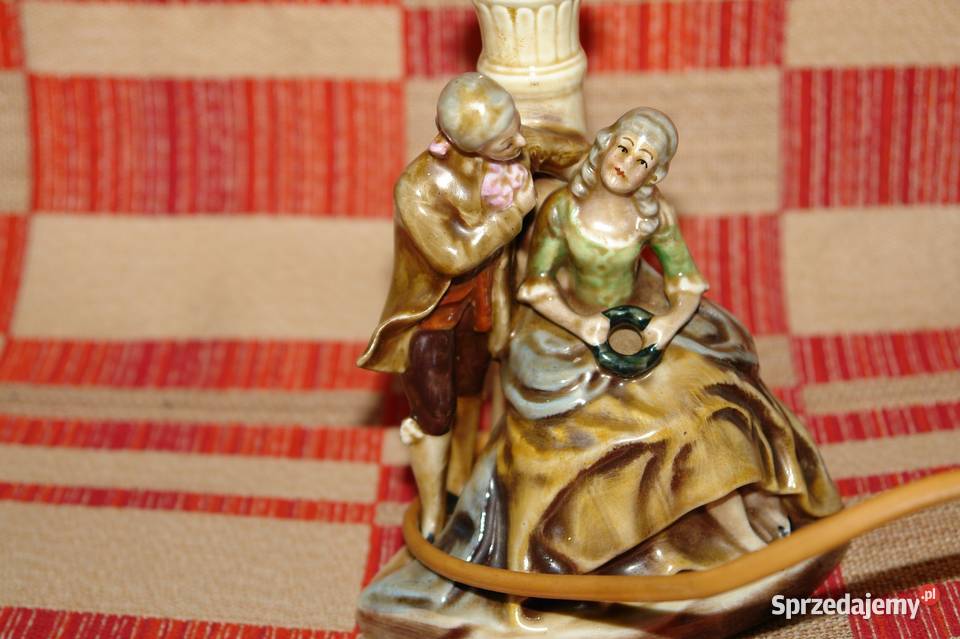 Porcelanowe figurki lampka GRFENTHAL THRINGEN Podkowa Leśna sprzedam