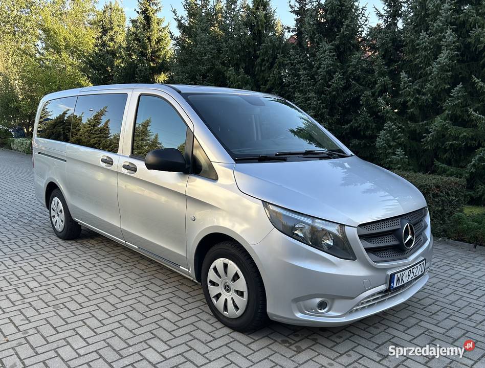 Mercedes Vito Tourer salon Polska 8osobowy mazowieckie Warszawa