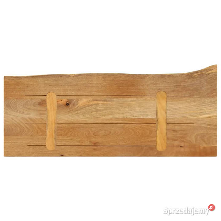 Blat stołu z naturalną krawędzią 70x20x25 drewno