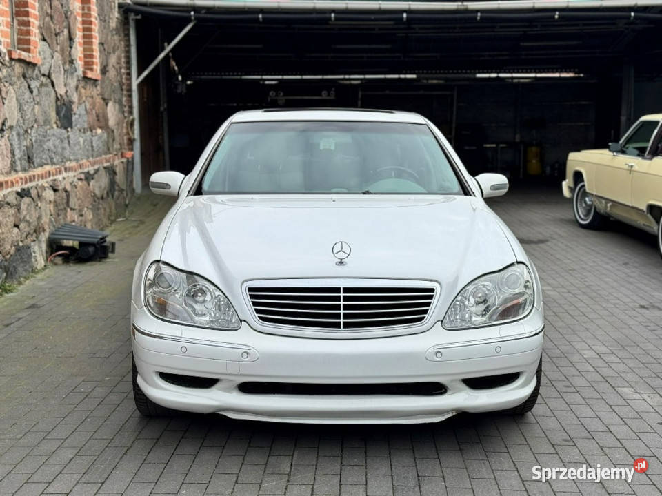 Mercedes S 600 Mercedes S 600 LONG Biały W12 365 centralny zamek lubuskie Sulechów