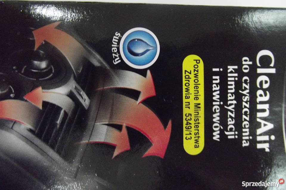 Aerozol do czyszczenia klimatyzacji i nawiewów