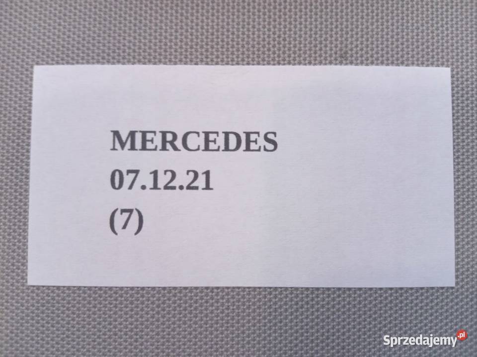 LISTWA PODSUFITKI TYŁ MERCEDES EKLASA W212 SEDAN Części