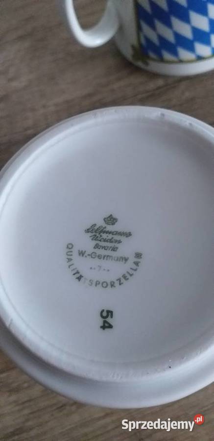 Porcelanowe kubeczki Bavaria Przedbórz