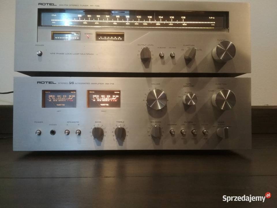 wzmacniacz Rotel ra 714 tuner Elektronika Kraków