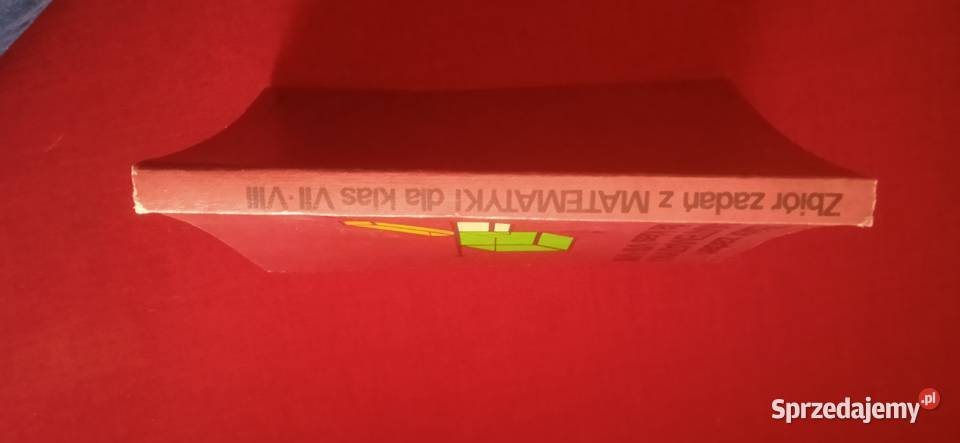 Podręcznik z matematyki zadania 1988r Antykwariat Świdnica