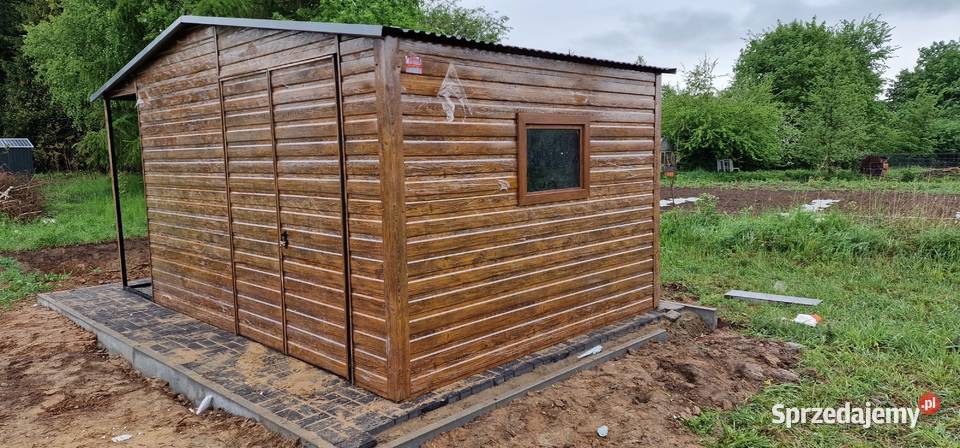 DOBRA Garaż Blaszany ZŁOTY DĄB Garaże Blaszane Sprzedaż sprzedam
