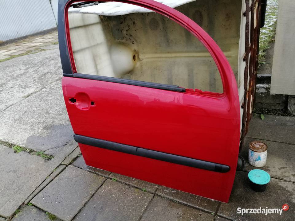 citroen c3 drzwi prawe przednie części blacharskie Oświęcim