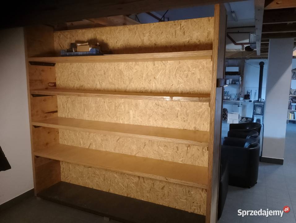Regał z sklejki Regał magazynowy Potęzny