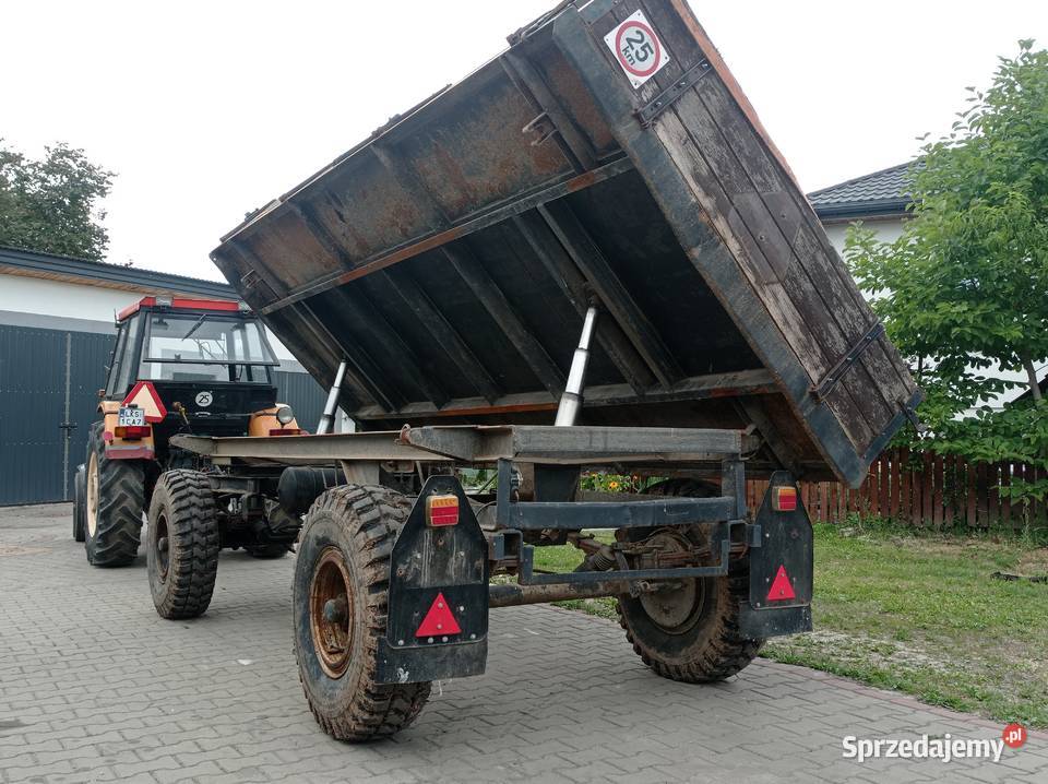 Przyczepa rolnicza bss wywrotka brandys hl agro