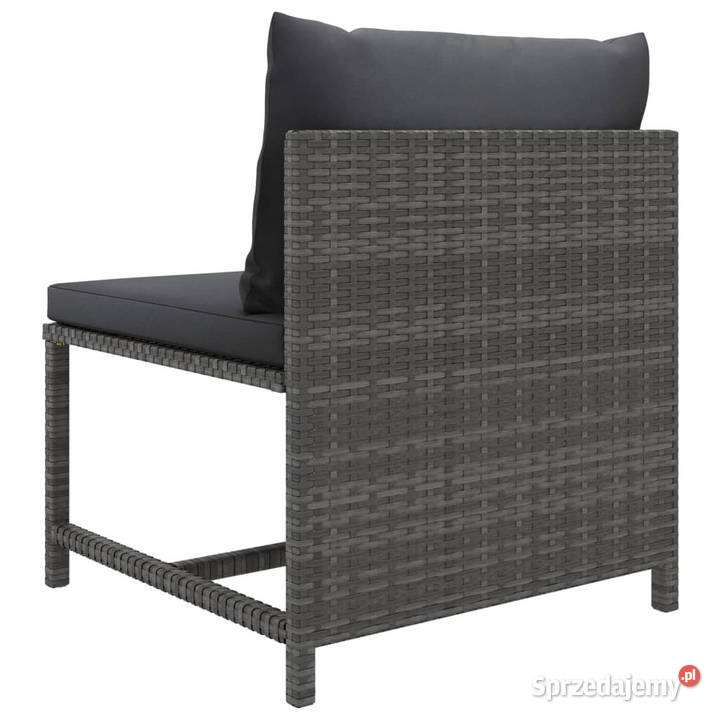 Środkowa sofa modułowa z poduszkami polirattan Warszawa sprzedam