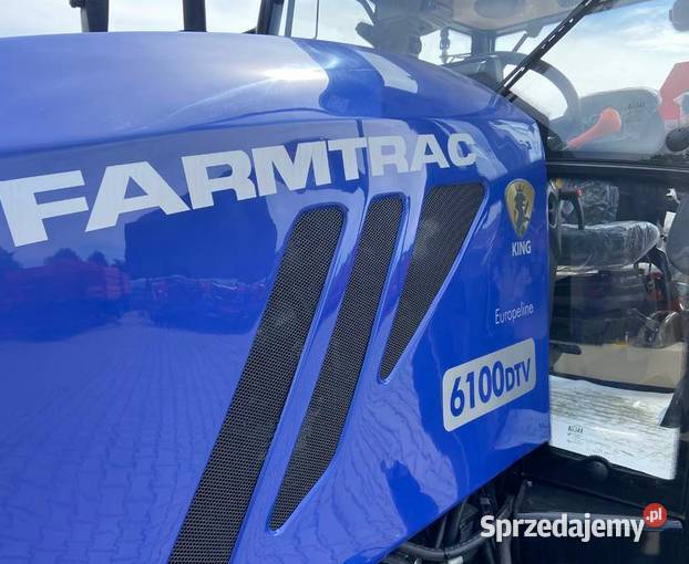 Ciągnik rolniczy FARMTRAC 6100DT V King ręki Farmtrac Opatówek