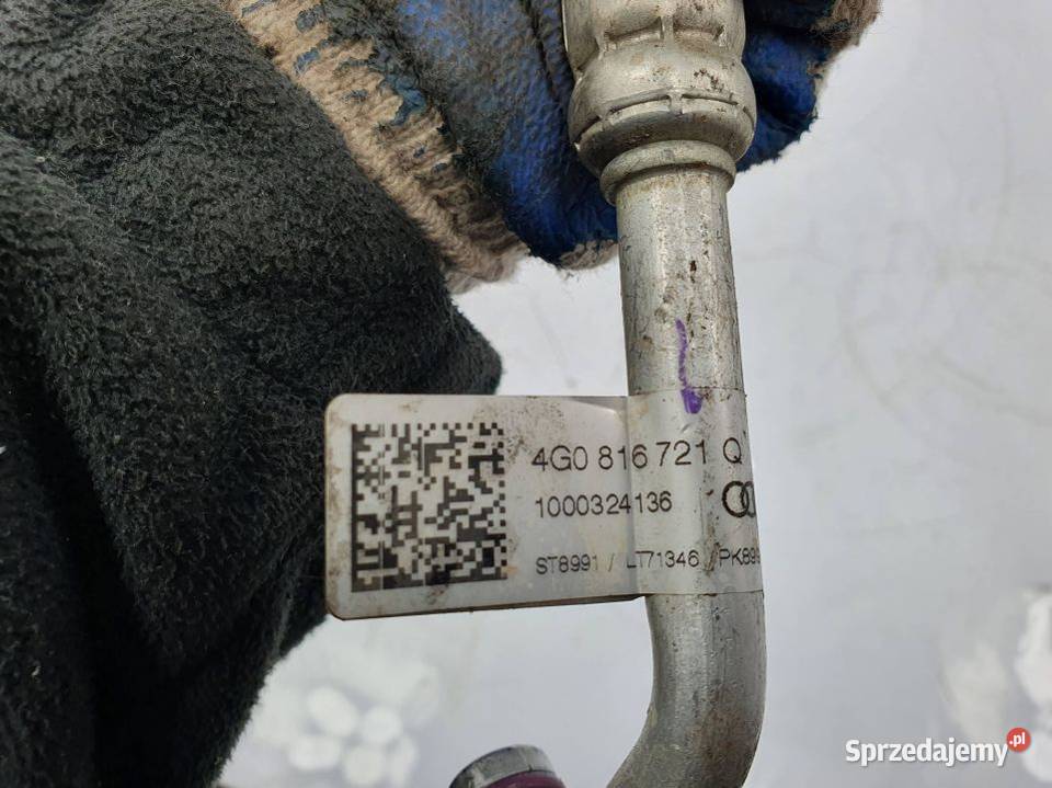 PRZEWÓD KLIMATYZACJI AUDI A6 C7 LIFT 4G0816721Q kujawsko-pomorskie Lipno sprzedam