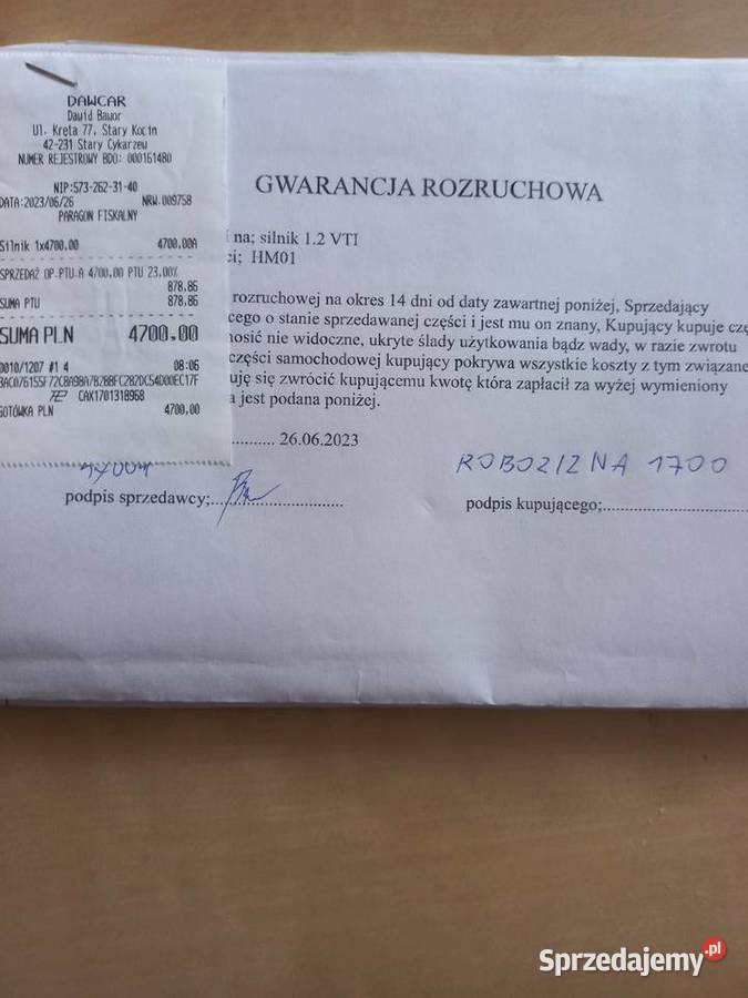DS3 Nowy Silnik 76000 wymieniony 3 lata zmieniarka CD Myszków
